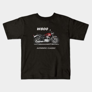 Kawasaki W800 Dark edition Kids T-Shirt